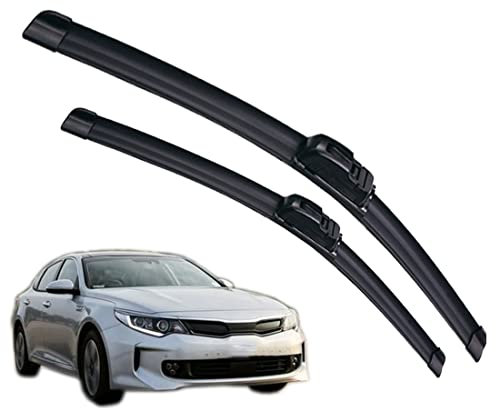 Scheibenwischer Für Auto Scheiben Wiper Blades Für Optima/K5 MK4 JF 2015-2020 Wischerblatt Vorne Wischblätter Gummi Windshield Wipers 650mm+450mm fit U J Hakenarme