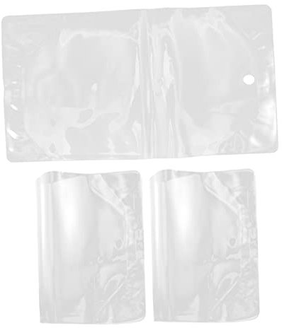 EXCEART 3stücke Schulbuchschutzhülle Kratzfeste Schmutzabweisende Schutzfolie Für Buch Buchhüllen Dicker Buchdeckel Verschleißfester Buchschutzdeckel Klarer Design-buchschutz