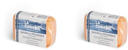 La Corvette Savon de Provence Fleur d'Oranger 100 g (Lot de 2)