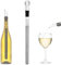 IKOPFLN Rafraichisseur de Bouteille de Vin Bâton, rafraichisseur de bouteille,Refroidisseur de Bouteille en Acier Inoxydable, Tige Refroidissante, kit d'accessoires pour vin blanc et vin rouge