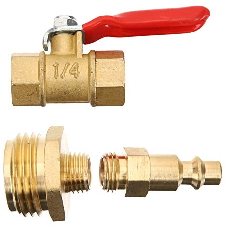 BESPORTBLE Wohnmobil-ausblasadapter Mit Außengewinde Dicht Und Langlebig Für Bewässerungs Und Sprinkleranlagen Einfache Installation Und Befestigung An Wasserleitungen