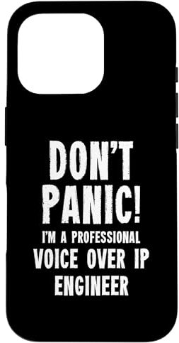 Custodia per iPhone 16 Pro Ingegnere Voice Over IP