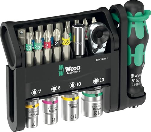 Wera 05049000001 Tool-Check Modular 1, 21-teilig