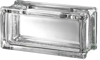 SEVES GLASSBLOCK Clearview Half Craft Glass Block (Transparent, Pack of 5)(Crafting Block)