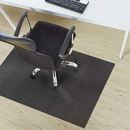 Floordirekt Vinyl Bodenschutzmatte für Hartböden - Bürostuhlunterlage - Bodenmatte - Stuhlunterlage - Unterlegmatte - Schutzmatte für Laminat, Parkett (150 x 180 cm, Lucca)