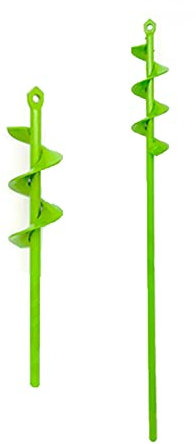 Garten Schnecken Spiralbohrer zum Pflanzen, 4x22cm / 4x45cm Erdbohrer für Bohrmaschine Pflanzbohrer Hex Garten Bohrer