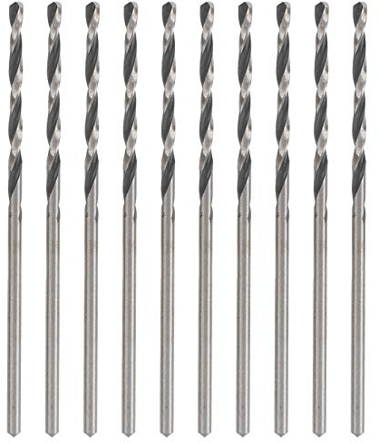 10 Stück 1,6 Mm HSS Bohrer, Zylinderschaft Spiralbohrer Schmuck Bohrer, Handbohrer für Schmuck Perlen Perlen Stanzbohrwerkzeuge