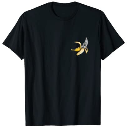 Mond Sichel Banane | Tee mit lustigem kreativem Aufdruck T-Shirt