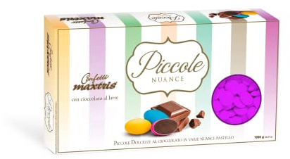 CONFETTI MAXTRIS PICCOLE NUANCE MALVA, 1Kg