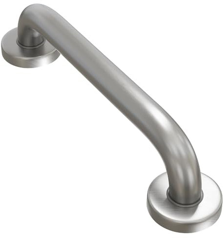 flexilife Wandgriff für Senioren, rutschfest & stabil, Badewannengriff Haltegriff Duschgriff für die Wand-Montage - Griffe für Dusche, Bad oder Badewanne (60 cm - Edelstahl)