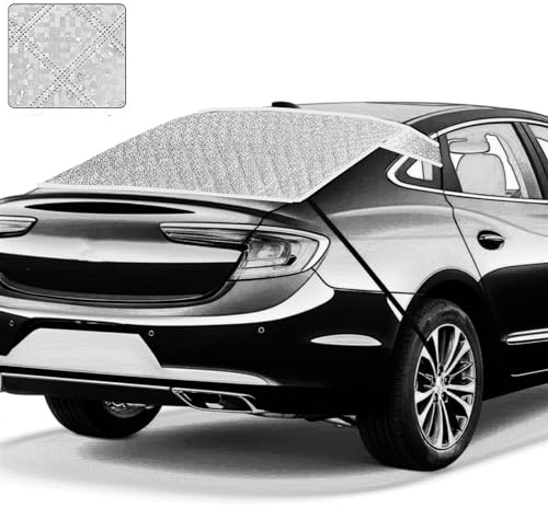 Copertura per lunotto Posteriore per Auto, Pellicola antighiaccio per prevenire Neve e Vento Copri Parabrezza Magnetico per la, Telo Auto Invernale Si Adatta alla Maggior Parte delle Auto e SUV