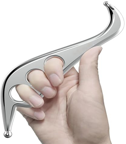 GYX COELE Muscle Scraper Stainless Steel Gua sha Scraping Massage Tool IASTM Tools Great Soft Tissue Mobilization Tool(GYX COELE-100)