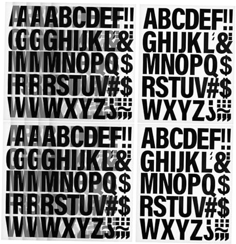 jojofuny 10sheets Iron Letters Vinyl Stickers for Fabric Clothing T-Shirt Printing DIY Craft Alphabet Sticker Adhesive Letters