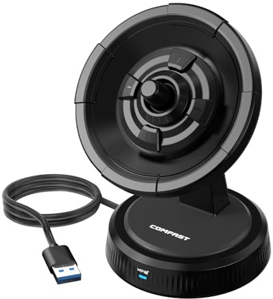 COMFAST BE6500 Adaptador WiFi USB para PC, Receptor WiFi USB 3.0 Tri-Banda | 6G/5G/2,4G, Antena WiFi 7 Largo Alcance, Antenas de Alta Ganancia 6dBi, WPA3, MU-MIMO, OFDMA, para Windows 10/11