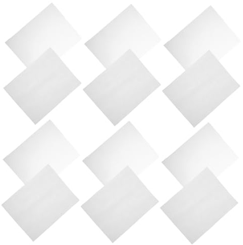 WEKAMOS 10 Sätze Teiliges Papierherstellungsset mit Ersatznetz und Baumwollunterlage Umweltfreundliches DIY Bastelpapier mit Trockenblumen für Vielseitigen Schöpfrahmen zum Kreativen