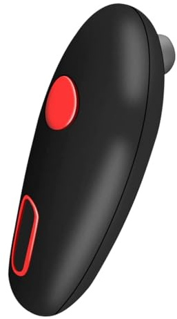 TOBBOMEY Ouvre-boîte Électrique Design Noir Élégant Portable en Acier Inoxydable Léger et Automatique Ouvre Facilement les Boîtes pour Usage Domestique