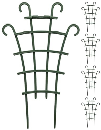 Tutore per Piante da Interno, 5 Pezzi Supporti per Pothos per Crescita Verticale, Tutori Esterni per Peperoni, per Piante Rampicanti Piselli Monstera Pothos Interno Esterno Vaso Giardino