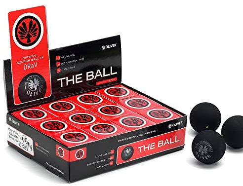 Oliver Squash Balls 1x Blue red Yellow & doubleyellow