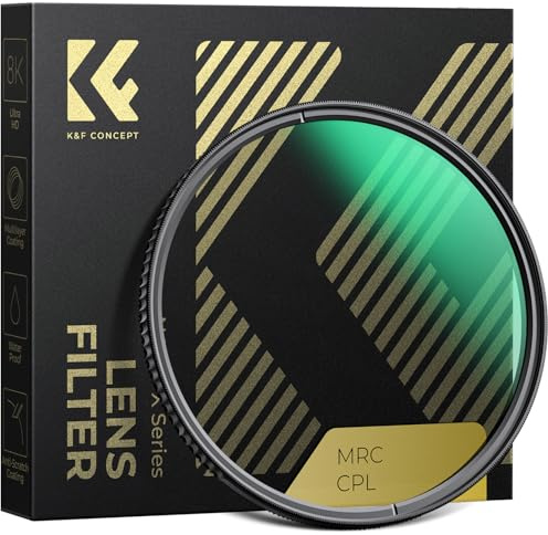 K&F Concept Nano X-Serie Polfilter 95mm CPL Filter Polarisationsfilter MRC mit 28x vergütet