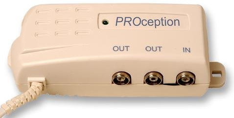 Amplifier TV Aerial 2 Way | Aerial/Satellite AMPLIFIERS/Distribution Aerial Satellite Equipment, 1 X Qty - PROAMP12