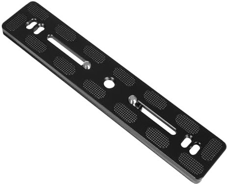 Sequpr 200mm Schnellwechselplatte Kompatibel mit Arca Swiss Standard Kugelkopf und Klemme, Long Quick Release Plate mit 1/4 Schraube für Stativ Kugelkopf