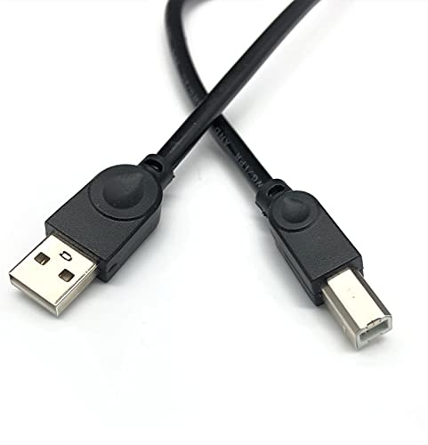 T-ProTek USB Kabel Drucker Druckerkabel Scanner Anschluss kompatibel für Canon PIXMA MG2555S, TS3352, TR8550 BK