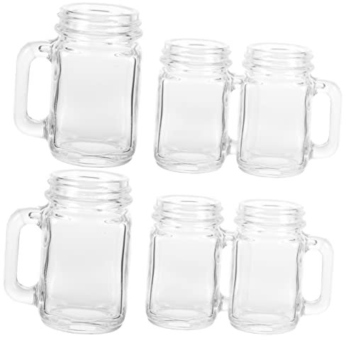 COLLBATH Set Da 6 Mini Tazze Da Vino in Tazze Da Birra Portatili Per Cocktail Da Bar Per Uso Domestico