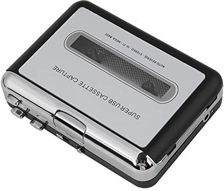 Registratore CD, lettore di cassette con convertitore CD MP3 Lettore musicale digitale da nastro a PC registratore a cassette Deck per