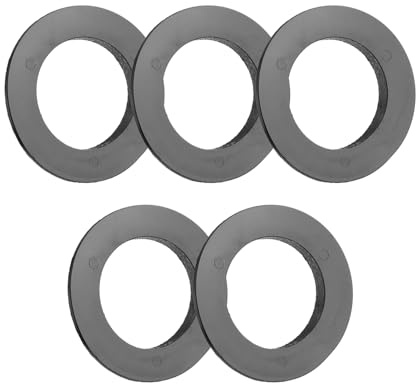 Tabanzhe 5PCS Sink Plug Rubber Seal-O-Rings Washers Pop Up Basin Sink Waste Gasket for Basket Strainer 78 79 80 82 83mm Franke Drain Sealing Replacement Accessories