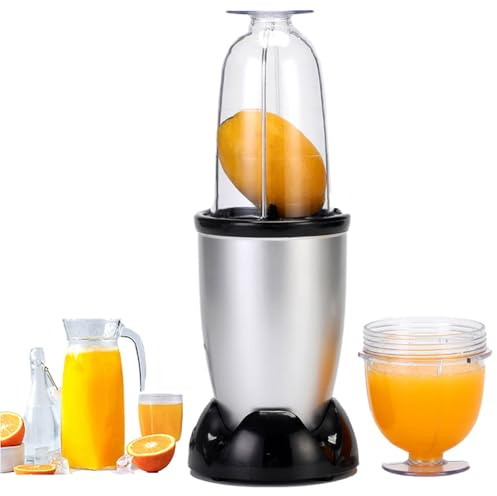 BOOZXCV Portable Blender Juicer, Multifunctional Electric Juicer, Fruit Juice Machine, Automatic Blender, Food Milkshake Mixer, Household Meat Grinder,