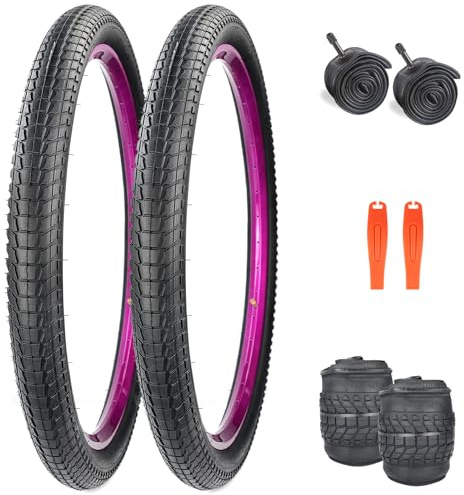 WEEROCK Fahrradreifen 20x2.125,24/26 x2.25 Pannensicher 20/24/26 Zoll Faltbarer Reifen für Mountainbike, MTB Fahrrad, BMX,Stadtfahrrad