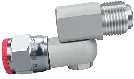 YGBWAOV VáLvula de de Repuesto de Junta Giratoria para Pulverizador de Pintura de Aluminio para Accesorios de Pulverizador Sin Aire con Rosca de 45 Mm