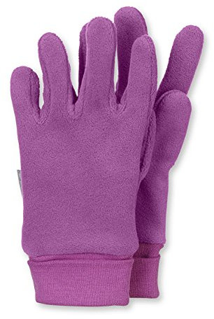 Sterntaler Mädchen Fingerhandschuh Handschuhe, Violett (Orchidee 677), 3