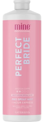 Minetan Profi-Sprühbräune Von - Perfect Bride Sprühbräune Für Hochzeiten Und Bräute - 1-Stündige Expressbräuner, 1l