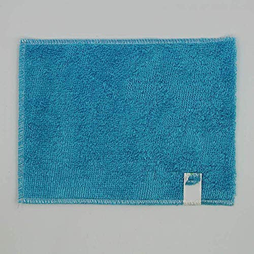 WaiMin 10 PC Fibre De Bambou Microfibre Inaltérable Résistant À l'huile Essuyage Chiffon Blanc Serviette De Cuisine Magique Nettoyage Chiffons Plat Chiffon (Color : Blue27x30cm)