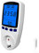 RHOKIC Misuratore Consumo Elettrico Timer di Monitoraggio Dell'energia 16A Rilevatore di Consumo di Energia Elettrica Digitale con Display LCD Avviso di Sovraccarico per Casa Hotel