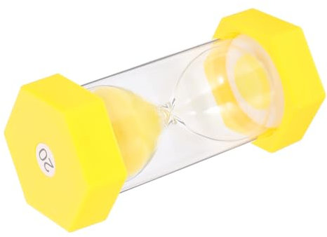 ABOOFAN 20 Sanduhr-Timer für Kinder Holzkreise zum Basteln Fermentationsgewichte verstellbare Riemenschieber Haushalts-Sanduhr-Timer sechseckiger - Hexagon