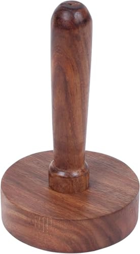 Iblay Presse-purée en bois durable avec poignée ergonomique | Presse-purée roti chapati | Parfait pour purée de pommes de terre lisse