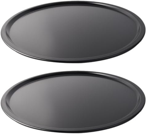 BUGUUYO 2piezas Molde Redondo De Antiadherente Moldes Para Pizza Para Hornear Casa