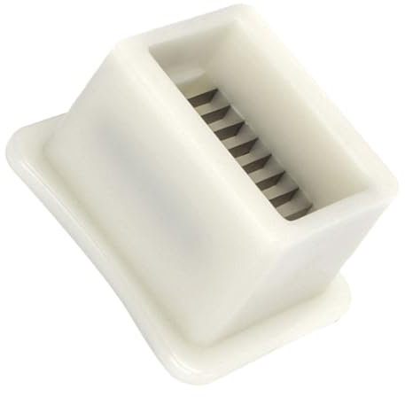 Coupe-haricots Français en Acier Inoxydable et Pp, Blanc