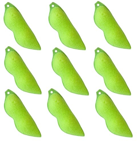 9 Stück Magic Beans Flaschenreiniger,Magic Beans,Beans Bottle Cleaning Sponge,Reinigungsbürste,Magic Beans Bottle Cleaner Sponge,Küchenschwämme in Erbsenform,für die Lnnenreinigung von Flaschen