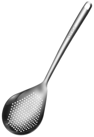 Acciai inossidabili Colini Mestoli Cucchiaio Schiumatori Scanalato Cucina Skimmer Cottura Colino Fritture Colini Utensile da Cucina