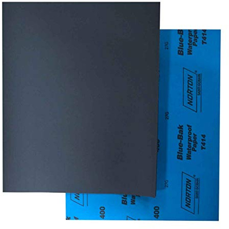 Norton 66261139362 9x11 T414 Blue-bak Waterproof Sheet 400-a Grit