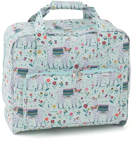Hobby Gift Borsa per Macchina da Cucire - Borsa Imbottita Resistente con Chiusura a Zip, Borsa Grande Impermeabile per Trasporto e Accessori da Cucito - 20 x 43 x 37 cm, Lama