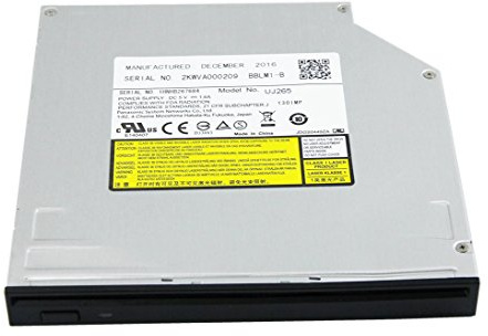 Internal Slot Blu-ray Burner Optical Drive Replacement for Dell Alienware 18 M17x R4 18X R2 Inspiron 15Z 5523 Gaming Laptop Computer, 6X BD-RE DL BDXL 100GB Blue-ray DVD RW Disc Writer Player