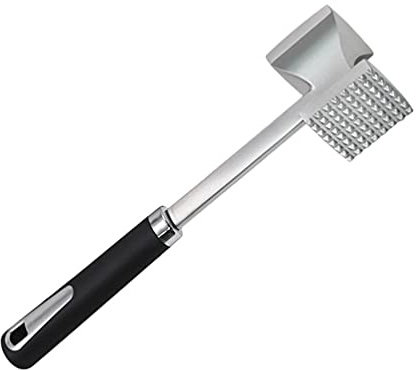 BESTonZON Fleischklopfer Steak Hammer Edelstahl Fleisch Mallet Pfünder Weichmacher Schweinefleisch Klopfen Hammer Tenderizer Für Steak Rindfleisch Geflügel