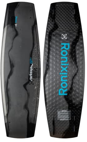 Ronix Parks Modello Wakeboard, Black/Smoked Chrome, 144 cm