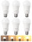 EDISHINE E27 LED Warmweiss Dimmbar 2700K, LED E27 Lange Glühbirne 14W 1521LM, Stufenlose Dimmerung, Edison Schraube, Ersatz für 60W Glühlampe, 6er Pack