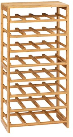 5five - rangement 32 bouteilles linha bambou