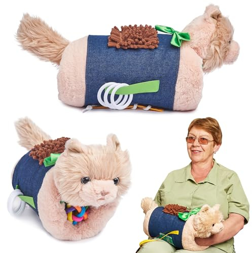 Manchon Sensoriel Et Couverture Personnes Agées | Couverture De D'alzheimers | Produits Pur La Démence | Cadeaux Et Activités Pour De Mence | Jouets De Fidget Sensoriels